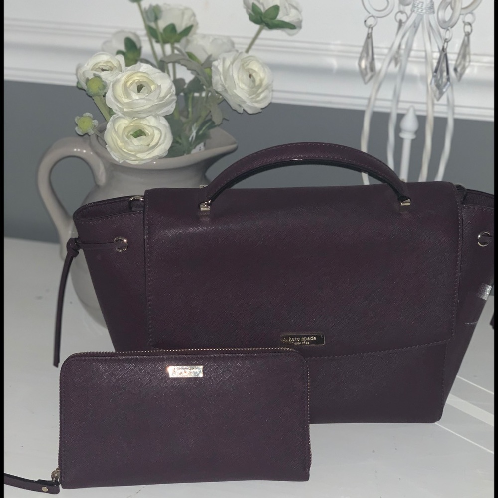Kate Spade handbag with matching wallet